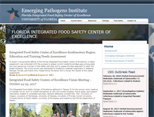 Tablet Screenshot of foodsafetyflorida.org
